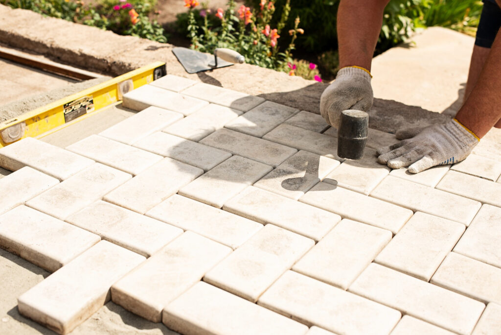 tuin bestrating